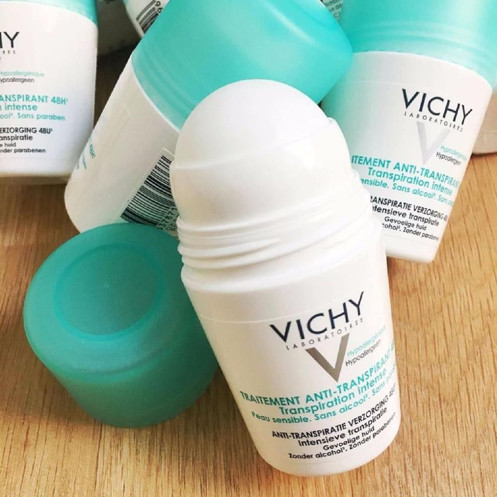 Lăn Khử Mùi Vichy Pháp ( Nắp xanh)