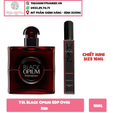 YSL Black Opium EDP Over Red ( chai chiết 10ml )