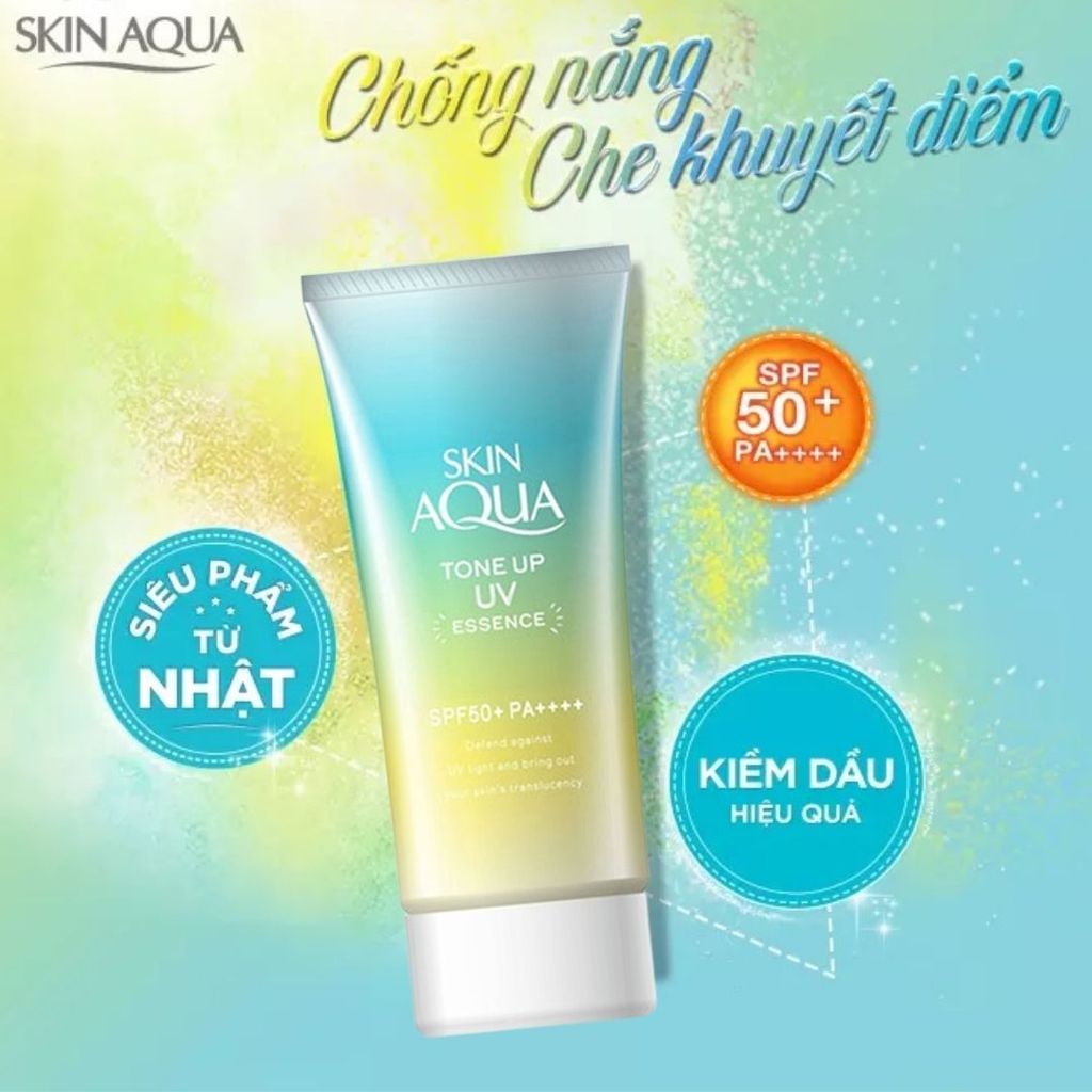 KCN Skin Aqua Tone Up Essence 80g (xanh)
