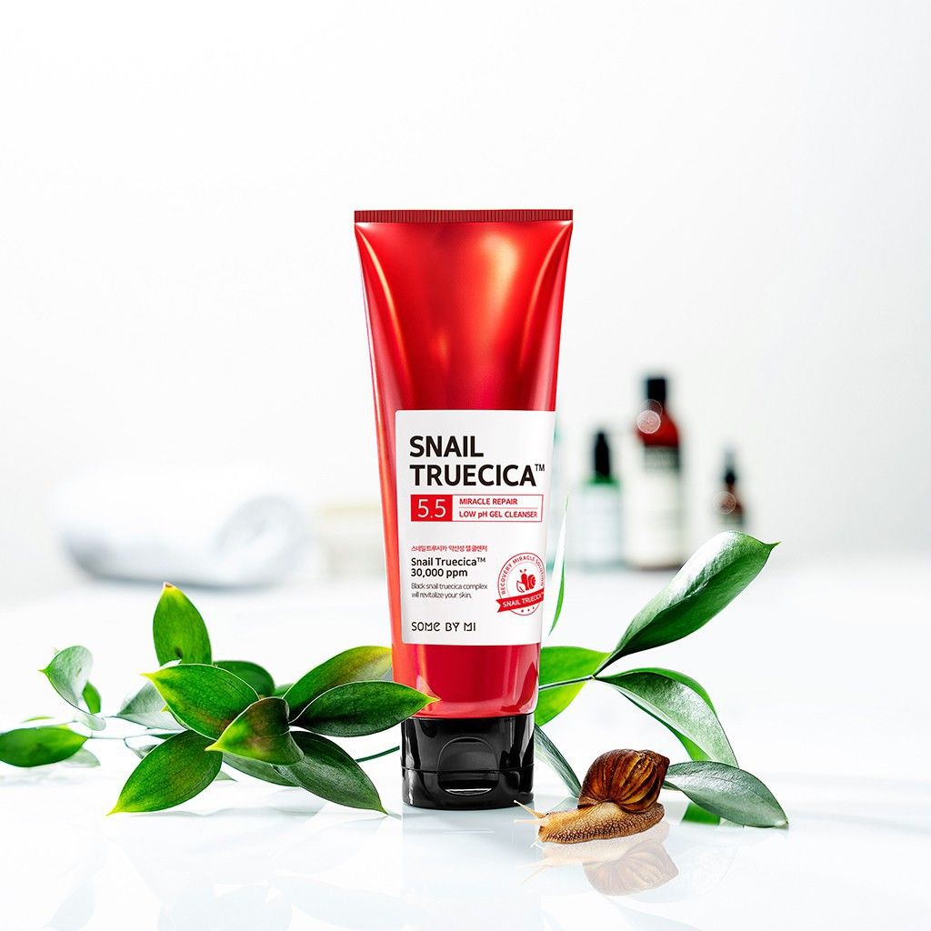 Sữa Rửa Mặt Hỗ Trợ Phục Hồi Da Some by Mi Snail Truecica Miracle Repair Low PH Gel Cleanser 100ml