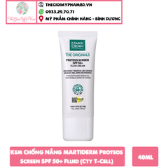 Kem Chống Nắng MARTIDERM Proteos Screen SPF 50+ Fluid 40ml (Cty T-Cell)