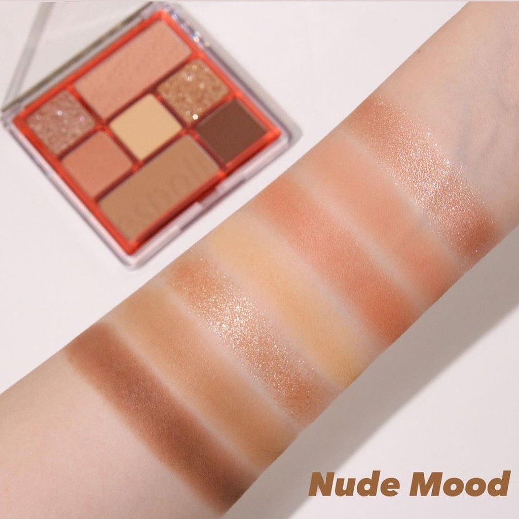 Espoir - Bảng Phấn Mắt Espoir Real Eye Palette #Nude Mood