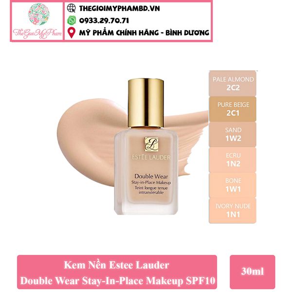 Kem Nền Estee Lauder Double Wear 7ml #1W1 Bone (Mini ko Hộp)