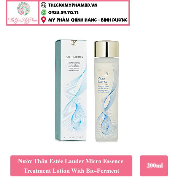 Estee Lauder - Micro Essence Treatment Lotion 200ml (Ko Tđ) Xanh