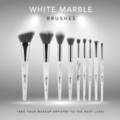 Bộ Cọ Trang Điểm 9 Cây BH Cosmetics White Marble