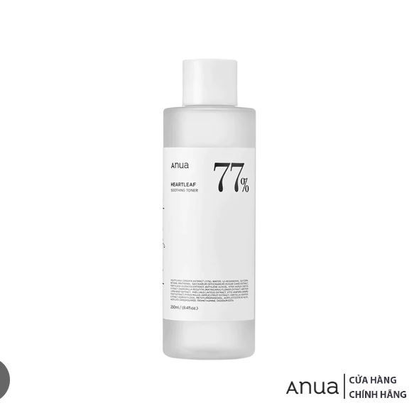 Nước Hoa Hồng Anua Heartleaf 77% Soothing Toner 250ml