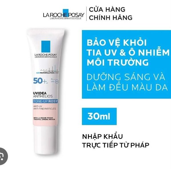 Laroche Posay - KCN Làm Sáng & Cải Thiện Sắc Tố Da UV Idea Tone Up Rosy 30ml