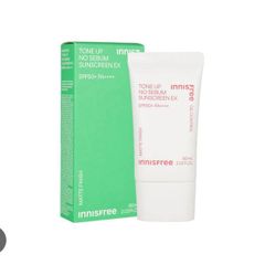 Kem Chống Nắng Innisfree Tone Up No Sebum Sunscreen EX 60ml (Mẫu Mới)