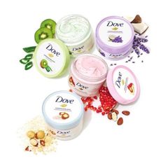 Kem Tẩy Da Chết Body DOVE 298g #Lavender&Sữa Dừa