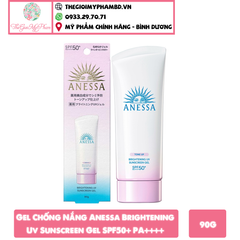 Gel Chống Nắng Dưỡng Sáng Da Anessa Brightening Uv Sunscreen Gel SPF50+ PA++++ 90g