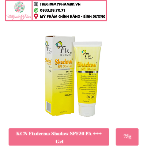 KCN Fixderma Shadow SPF30 PA +++ 75g