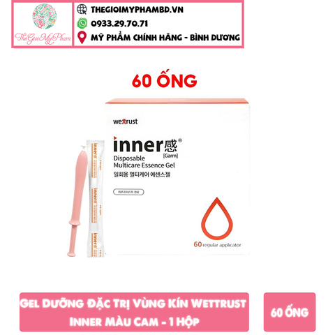 Gel Dưỡng Đặc Trị Vùng Kín Wettrust Inner (Hộp 60 ống)