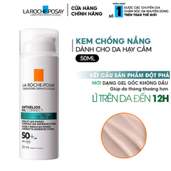 Kem Chống Nắng Laroche Posay Oil Correct Daily Gel-Cream 50ml