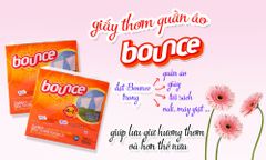 Giấy Thơm Quần Áo Bounce USA (160 tờ)