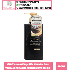 Gội Tsubaki Phục Hồi Chuyên Sâu Tsubaki Premium EX Intensive Repair 490ml