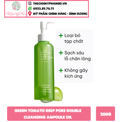 Dầu Tẩy Trang Chiết Xuất Từ Cà Chua Xanh SUNGBOON 200ml