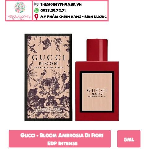 Gucci - Bloom Ambrosia Di Fiori EDP Intense 5ml