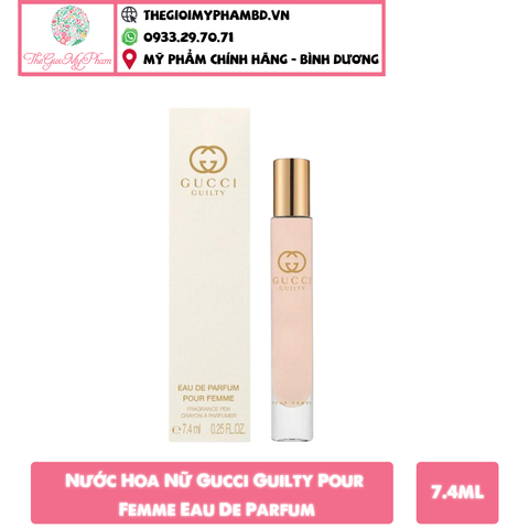 Nước Hoa Nữ Gucci Guilty Pour Femme EDP 7.4ml (Lăn)