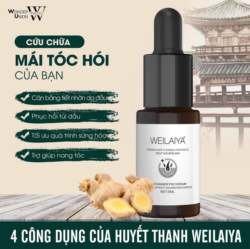 Huyết Thanh Kích Thích Mọc Tóc Weilaiya Hair Growth Serum (5ml x 8 chai)