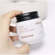 Mặt Nạ Đất Sét Tro Núi Lửa Innisfree Super Volcanic Pore Clay Mask 100ml (Mẫu Mới)