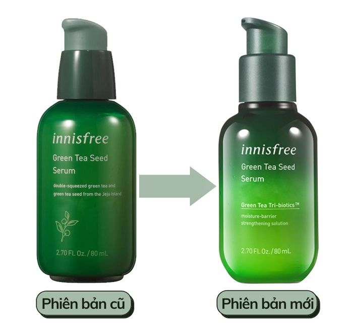 [UPGRADE] Tinh Chất Dưỡng Da Trà Xanh Innisfree The Green Tea Seed Tri-Biotics Serum 80ml