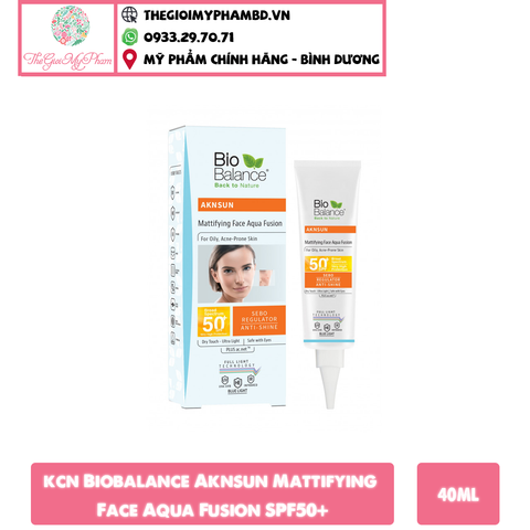 KCN Da Dầu Mụn Bio Balance 40ml