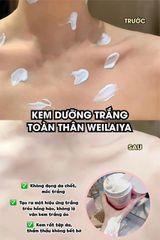 Kem Dưỡng Trắng Da Nâng Tông Weilaiya White Tone-Up Body Cream 200g