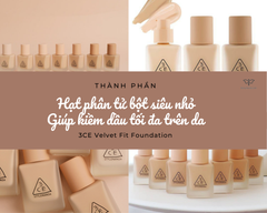 Kem Nền 3ce Velvet Fit Foundation 30g #Fair - Da sáng và tự nhiên