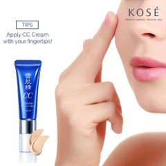 [KTD] Kem Trang Điểm Kose Sekkisei White CC Cream SPF50+ 26ml#02 Ochre - Da tự nhiên