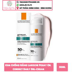 Kem Chống Nắng Laroche Posay Oil Correct Daily Gel-Cream 50ml