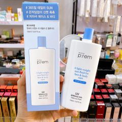 KCN Toàn Thân Dịu Nhẹ Make P:rem UV Daily Sun Fluid SPF50+ PA++++ 150ml