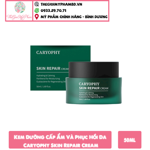 Kem Dưỡng Cấp Ẩm Và Phục Hồi Da Caryophy Skin Repair Cream 50ml