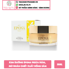 Kem Dưỡng Epona Ngừa Nám, Mờ Nhăn Chiết Xuất Hồng Sâm 50ml