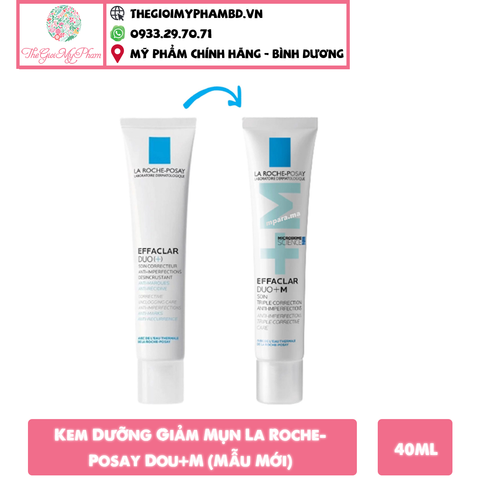 Kem Dưỡng Giảm Mụn La Roche-Posay Dou+M (Mẫu Mới)