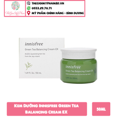 Kem Dưỡng Innisfree Green Tea Balancing Cream EX 50ml SALE 300k>168k