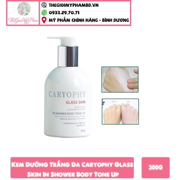 Kem Dưỡng Body Caryophy Sáng Da-Nâng Tone 300g