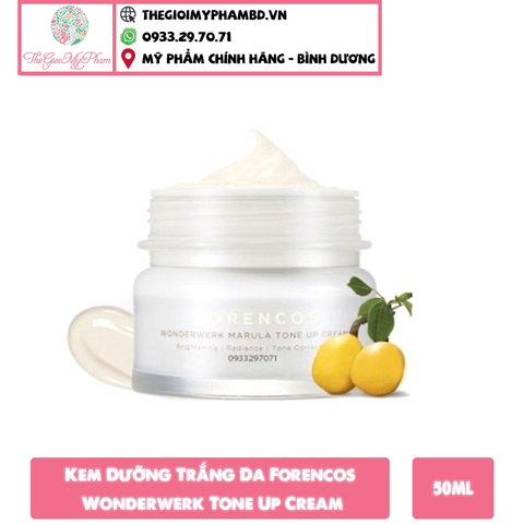 Kem Dưỡng Trắng Da Forencos Wonderwerk Tone Up Cream 50ml