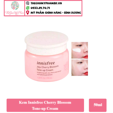 Kem Innisfree Cherry Blossom Tone-up Cream 50ml