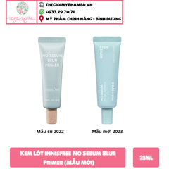 Kem Lót innisfree No Sebum Blur Primer 25ml (Mẫu Mới)