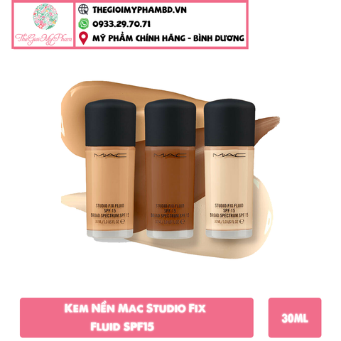 [KTD] Kem Nền Mac Studio Fix Fluid SPF15 30ml #NC20 - Da trung bình