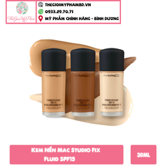 [KTD] Kem Nền Mac Studio Fix Fluid SPF15 30ml #NC20 - Da trung bình