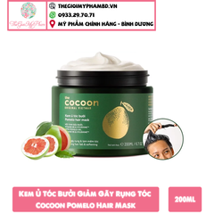 Cocoon - Kem Ủ Tóc Bưởi Giảm Gãy Rụng Tóc Mềm Mượt Chắc Khỏe 200ml