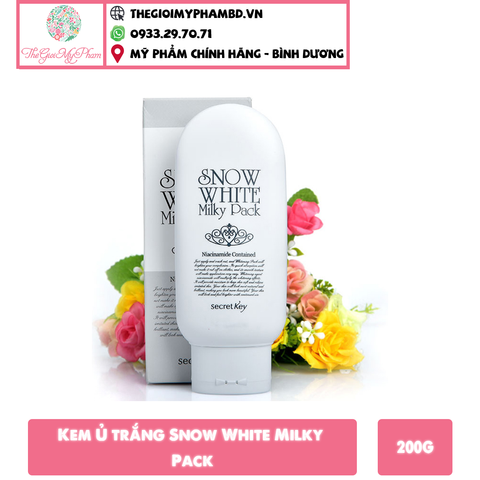 Ủ trắng Snow White Milky Pack