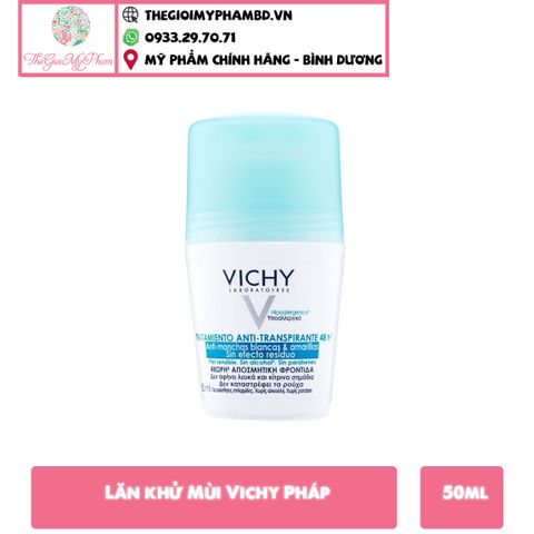 Lăn Khử Mùi Vichy Pháp (Xanh)