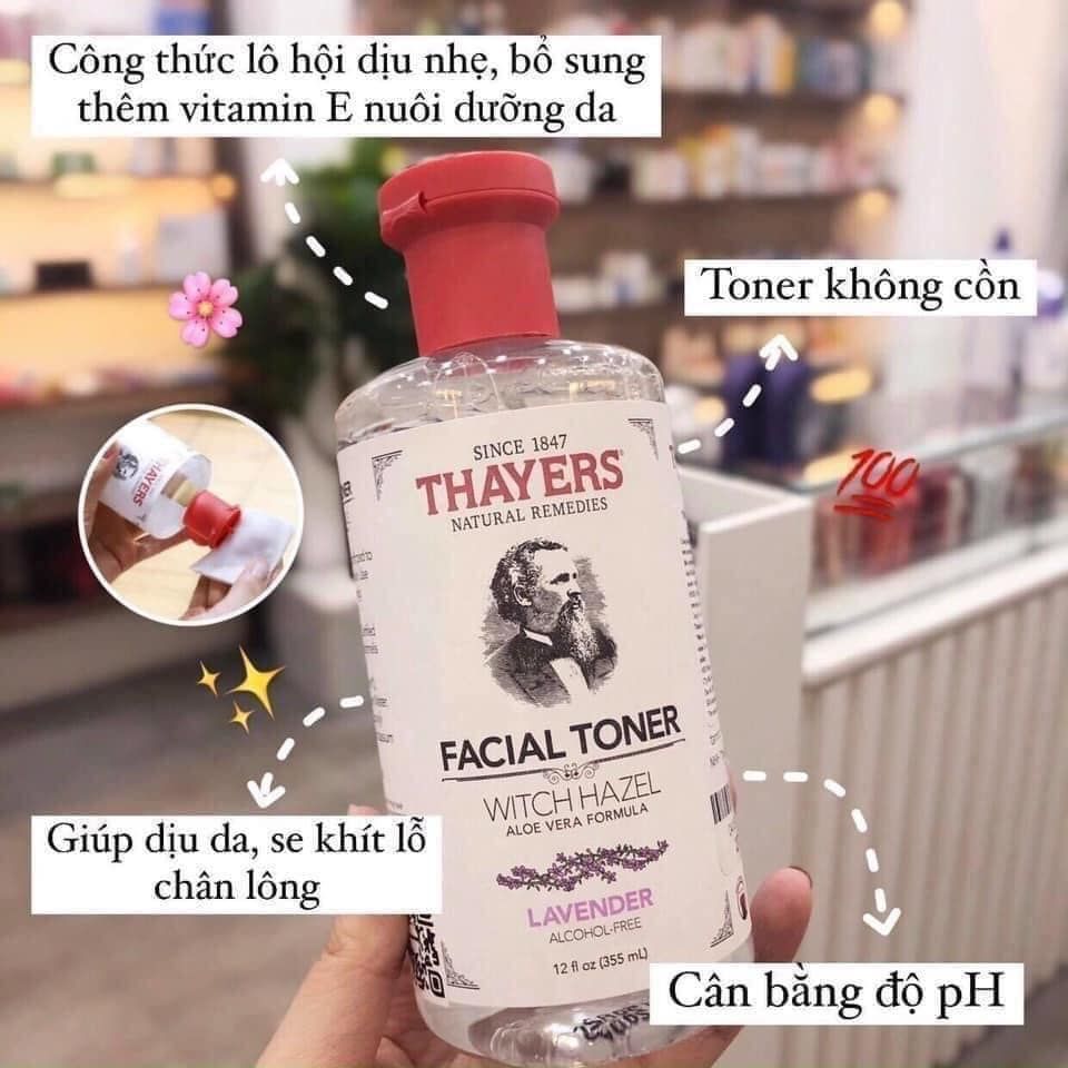 Nước Hoa Hồng Thayers Witch Hazel 355ml #Original - Hương Tự Nhiên