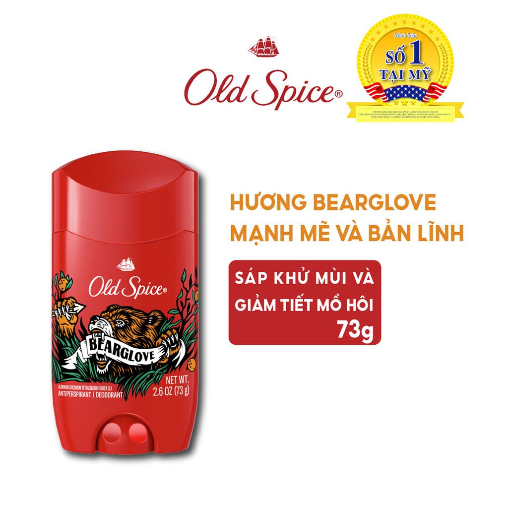 Lăn khử mùi Old Spice 73g #Bearglove