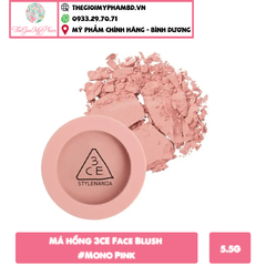 Má hồng 3CE Face Blush #Mono Pink