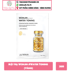Mặt Nạ Wonjin #Water Toning (Vàng)
