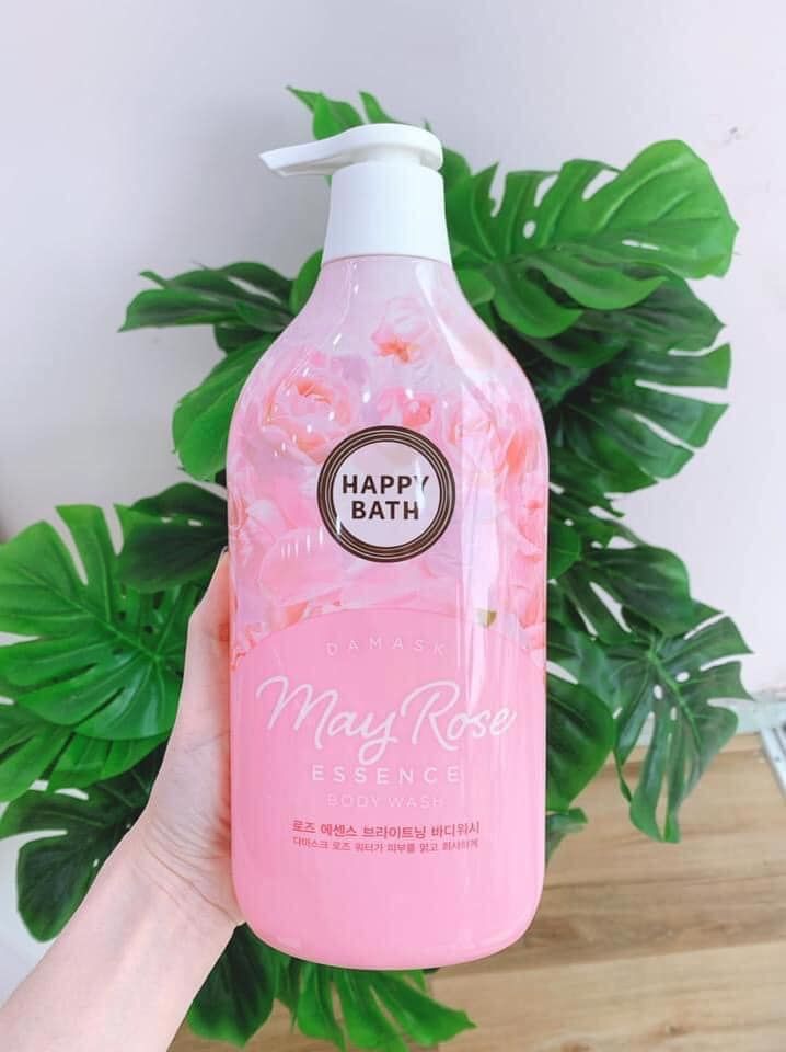 Sữa tắm Happy Bath May Rose 900g SALE 170K>125K