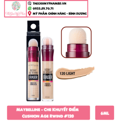 Maybelline - Che Khuyết Điểm Cushion Age Rwind #120